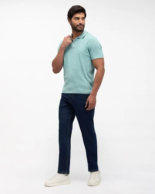 Polo Cuello Camisa Hombre Bill Verde Slate