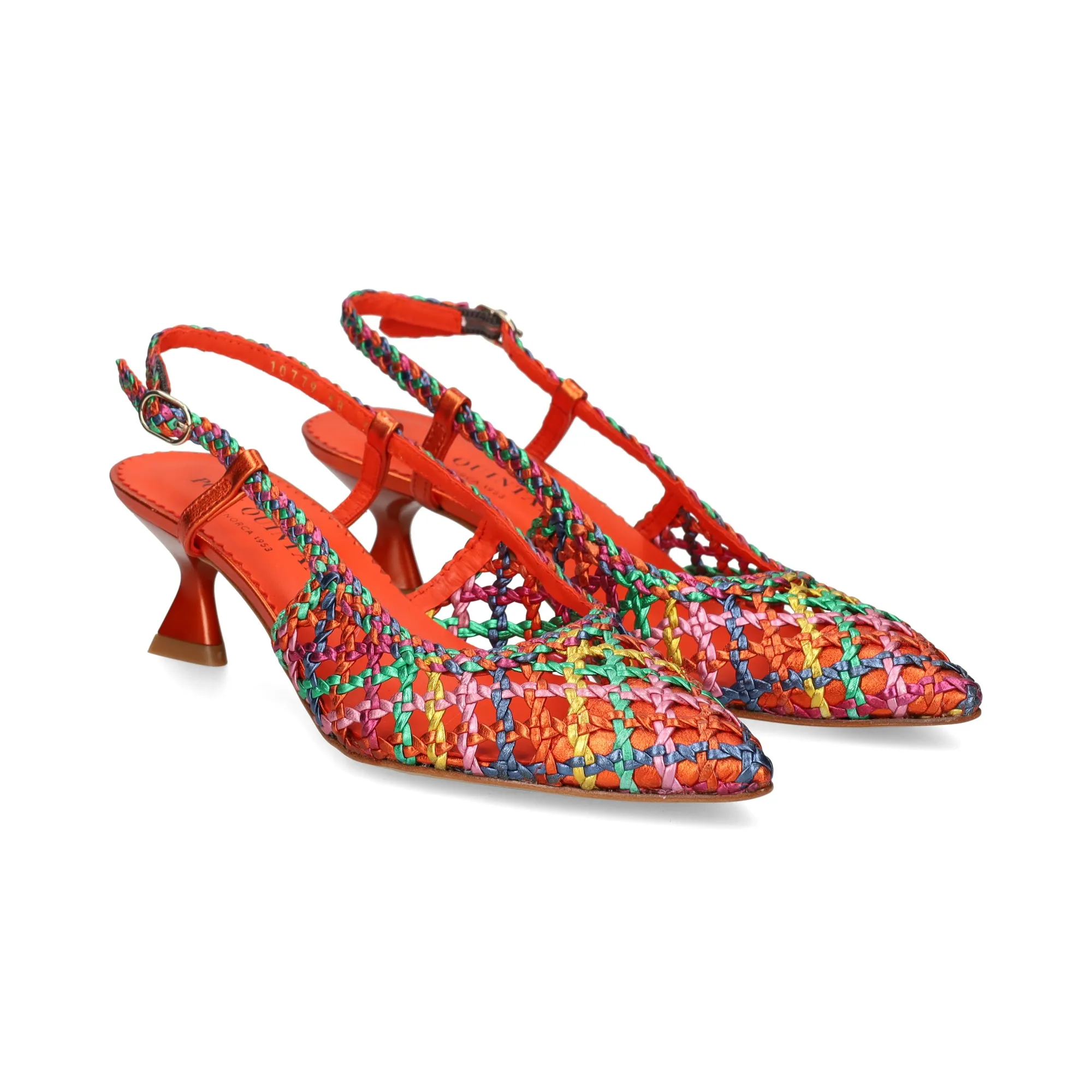 PONS QUINTANA Zapatos de tacón bajo ROJO