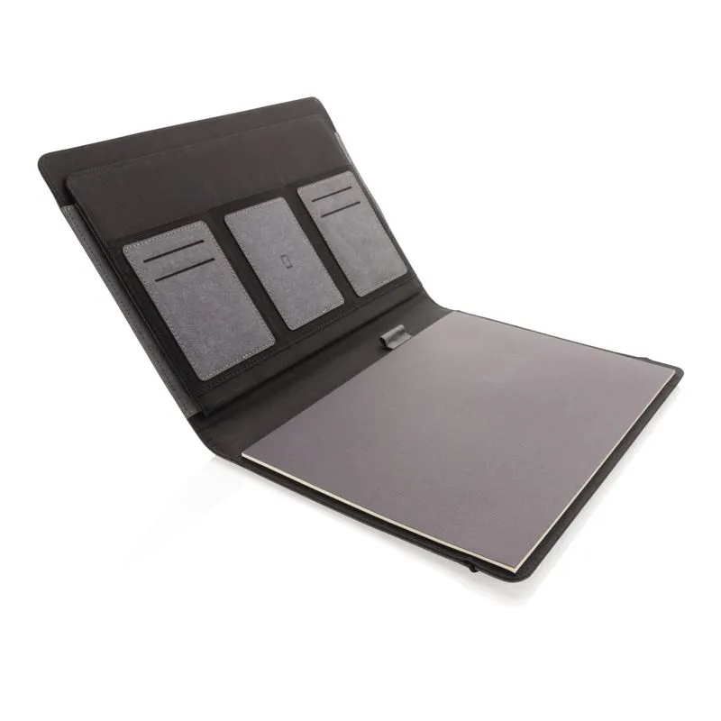 Portafolio de piel reciclada A4