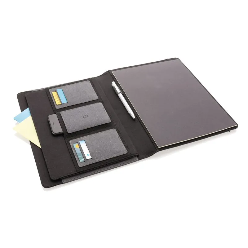 Portafolio de piel reciclada A4