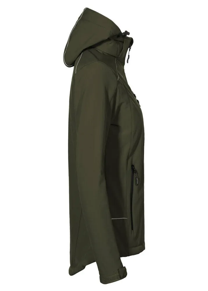 PROMODORO PM7865  WOMEN'S WARM SOFTSHELL JACKET  CAQUI