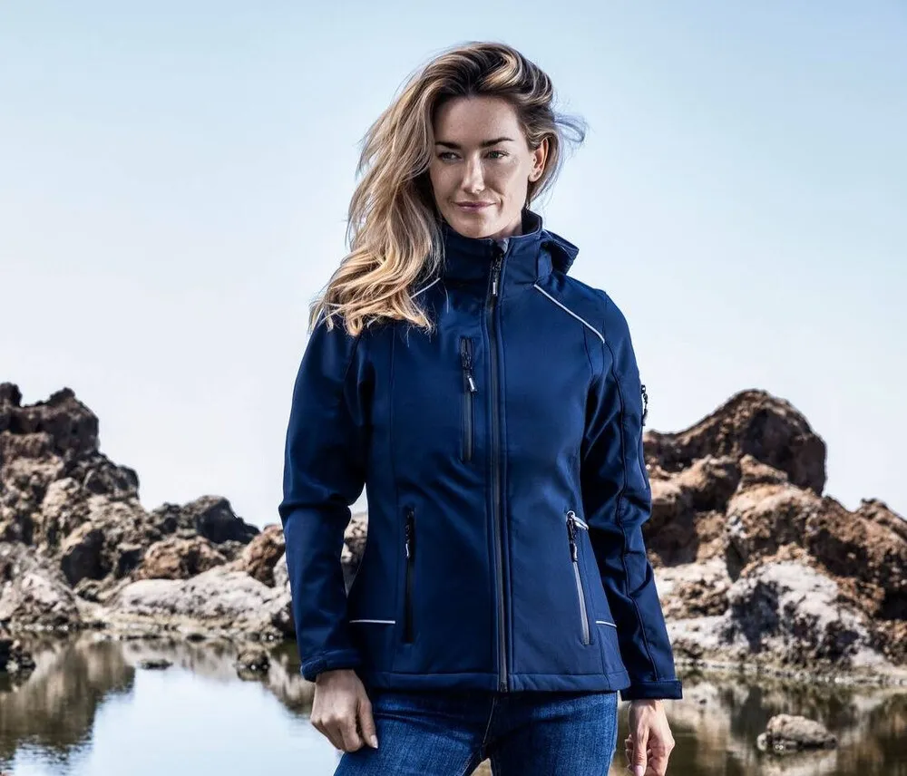 PROMODORO PM7865  WOMEN'S WARM SOFTSHELL JACKET  CAQUI