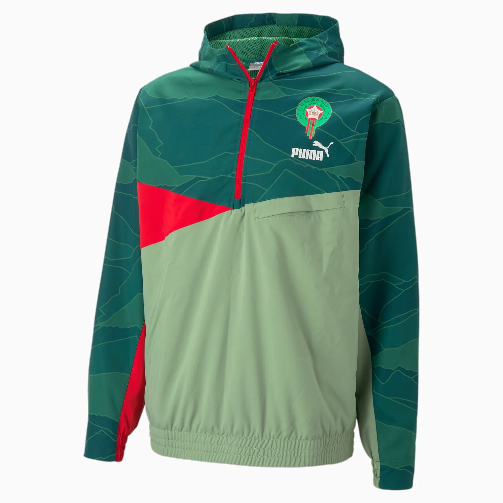Puma Morocco Graphic Woven Hoodie