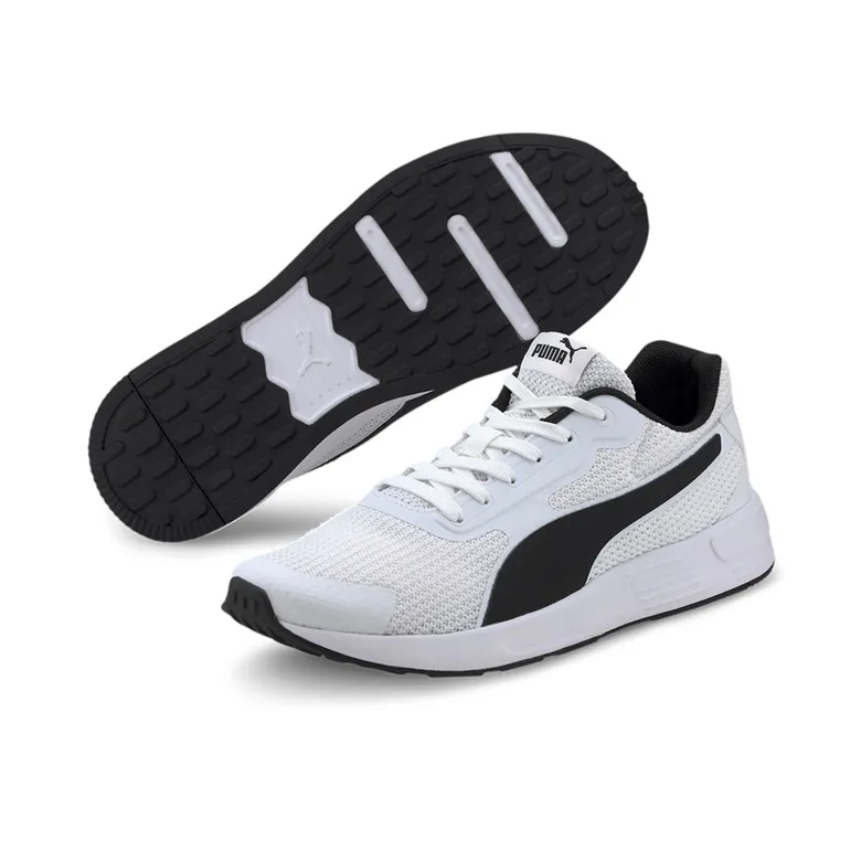 PUMA TRAINING TAPER "WHITEBLACK"