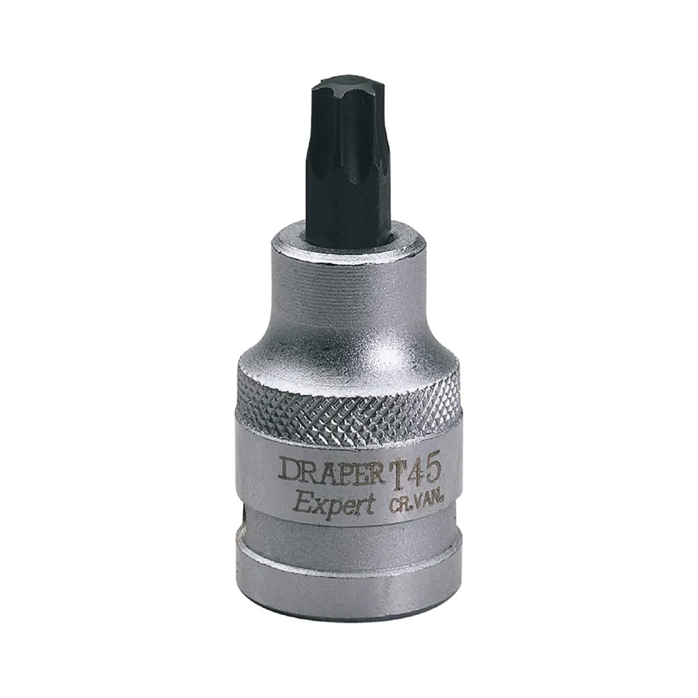 PUNTA TORX 45 CON VASO DE 1/2" LARGO 45 MM  DRAPER EXPERT