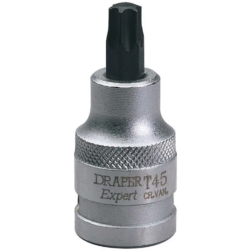 PUNTA TORX 45 CON VASO DE 1/2" LARGO 45 MM  DRAPER EXPERT