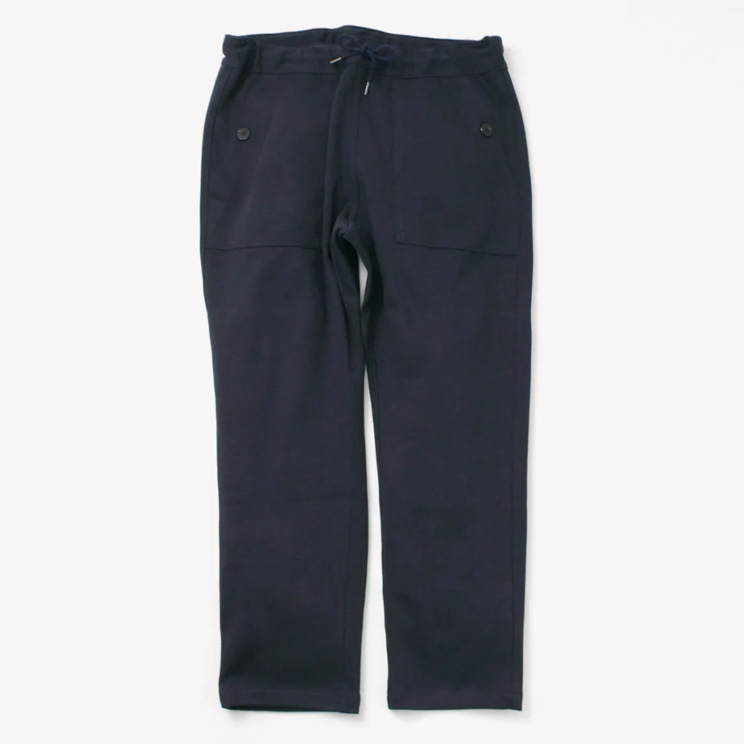 Re Hecho en Tokio Japón / Jersey de algodón Pantalones relajantes Pantalones fáciles