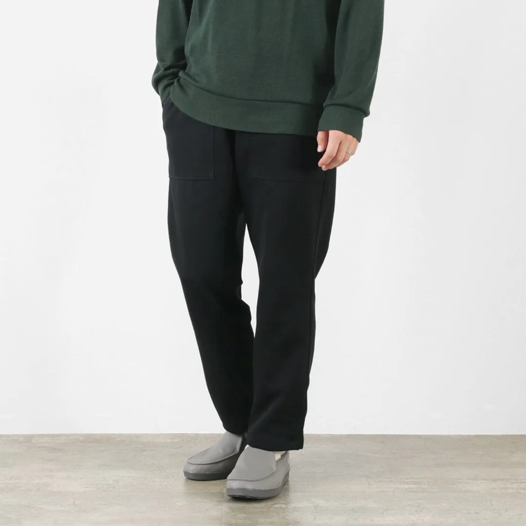 Re Hecho en Tokio Japón / Jersey de algodón Pantalones relajantes Pantalones fáciles