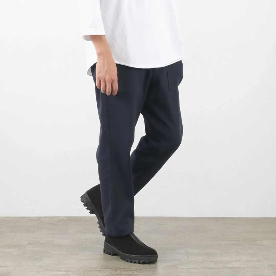 Re Hecho en Tokio Japón / Jersey de algodón Pantalones relajantes Pantalones fáciles