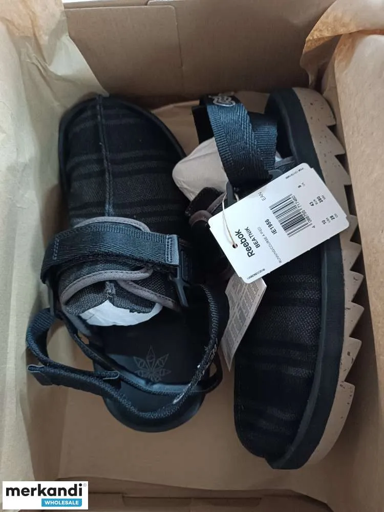 REEBOK BEATNIK UNISEX  SANDALIAS PLANAS NUEVAS, 10 UNIDADES DISPONIBLES