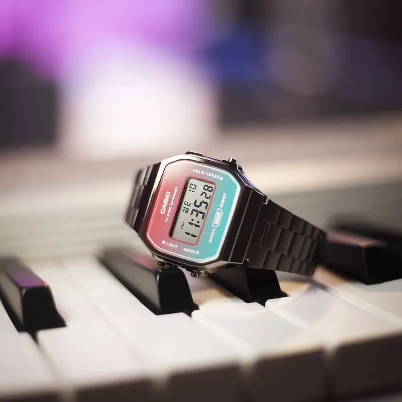 RELOJ CASIO DEGRADADO A168WERB2AEF