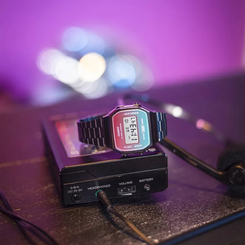 RELOJ CASIO DEGRADADO A168WERB2AEF