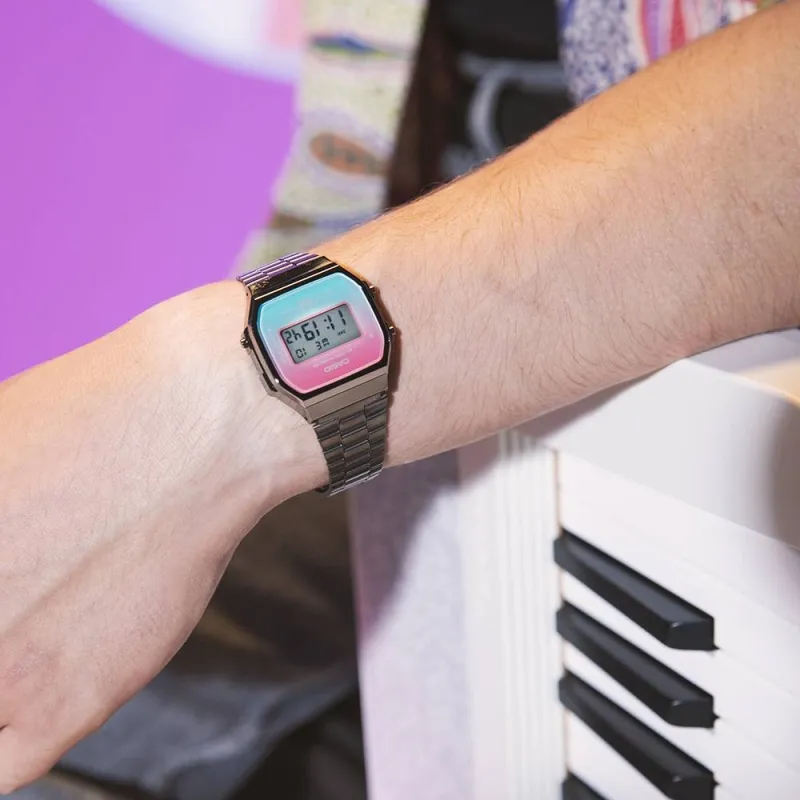 RELOJ CASIO DEGRADADO A168WERB2AEF