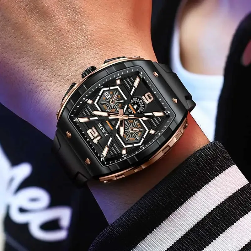 Reloj De Estilo Moderno Para Hombre