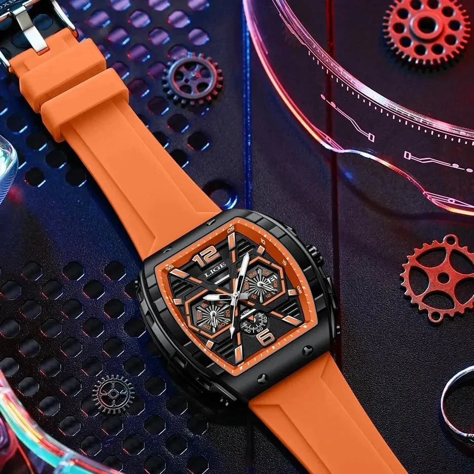 Reloj De Estilo Moderno Para Hombre