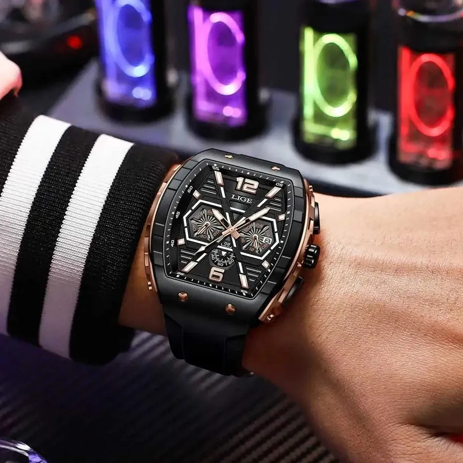 Reloj De Estilo Moderno Para Hombre