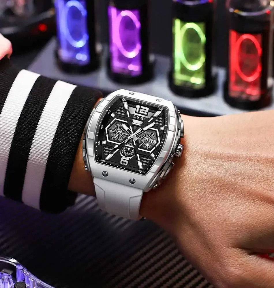 Reloj De Estilo Moderno Para Hombre