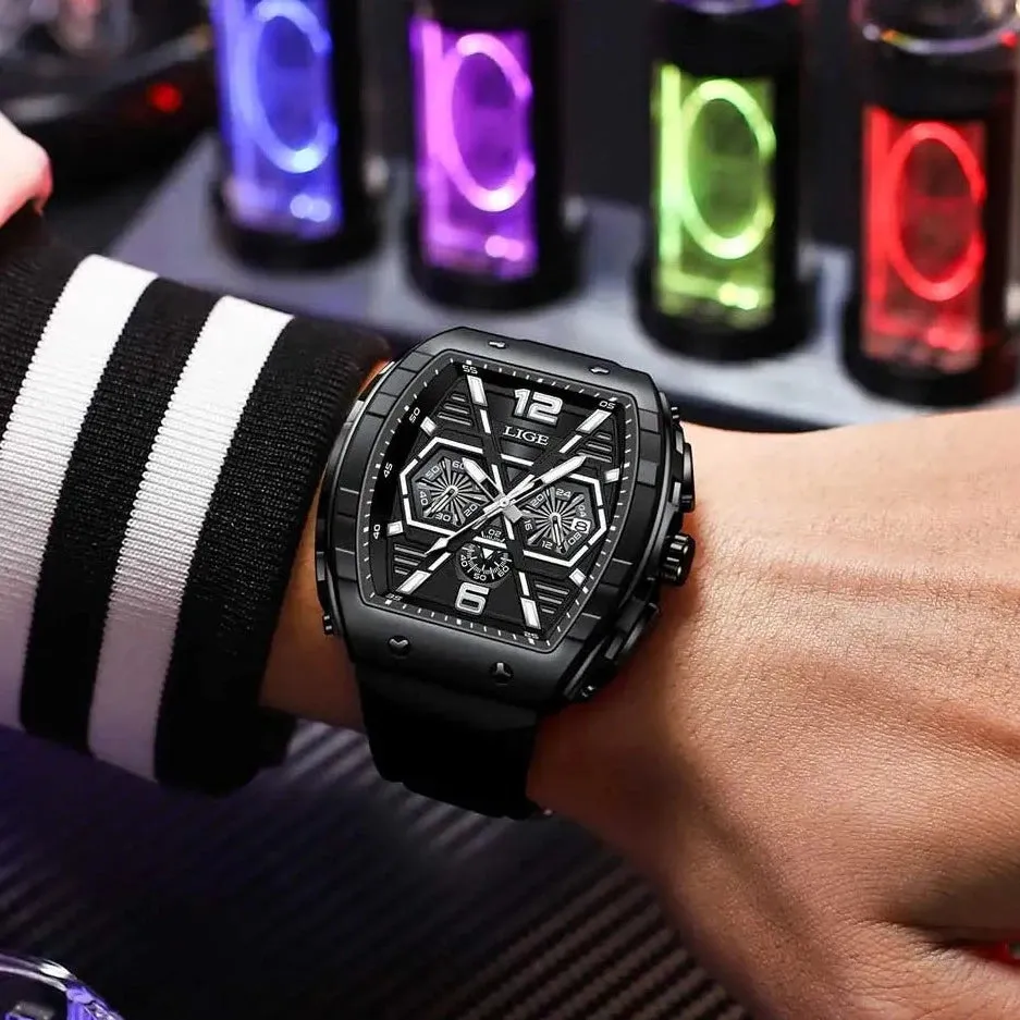Reloj De Estilo Moderno Para Hombre
