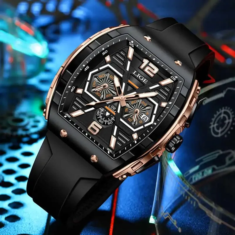 Reloj De Estilo Moderno Para Hombre