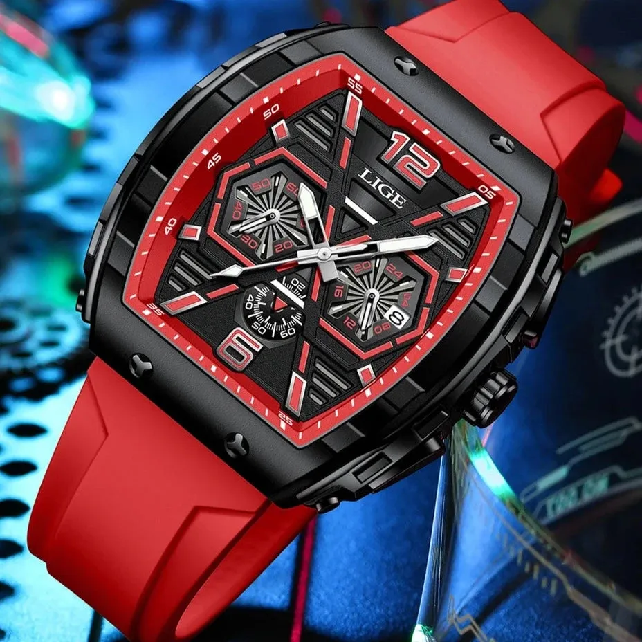Reloj De Estilo Moderno Para Hombre
