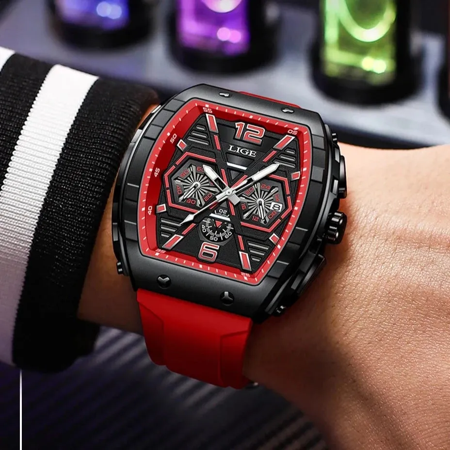 Reloj De Estilo Moderno Para Hombre
