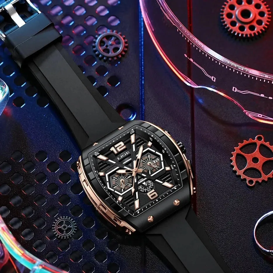 Reloj De Estilo Moderno Para Hombre
