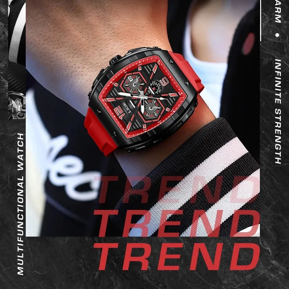 Reloj De Estilo Moderno Para Hombre