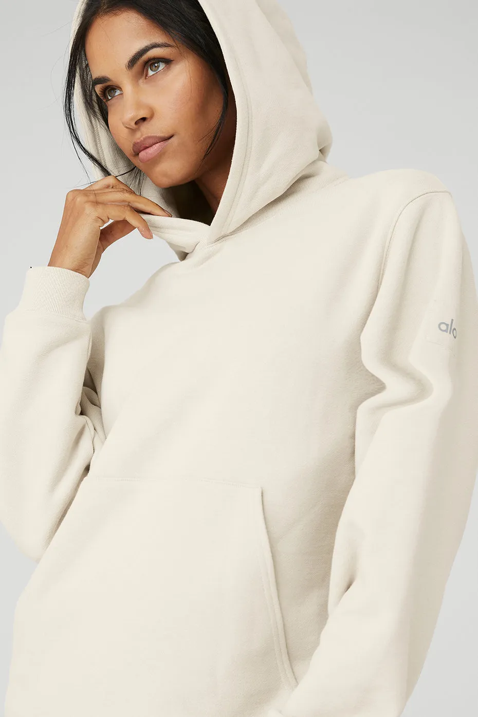 RENOWN HEAVY WEIGHT HOODIE  BONE