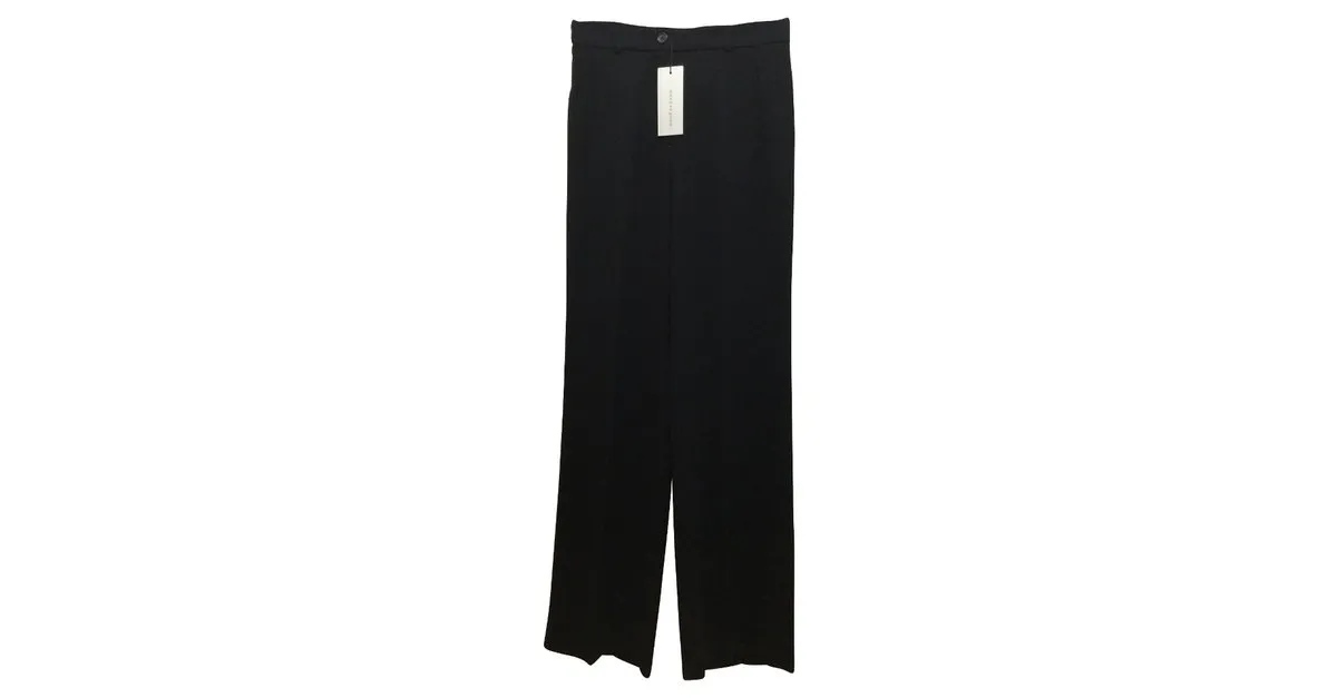 René Lezard Pantalón negro 