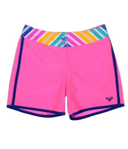 Roxy Short niña Boardshort Roxy RAINBOW DREAM STRIPES MID BS GIRL XITBS034 fucsia talla 16