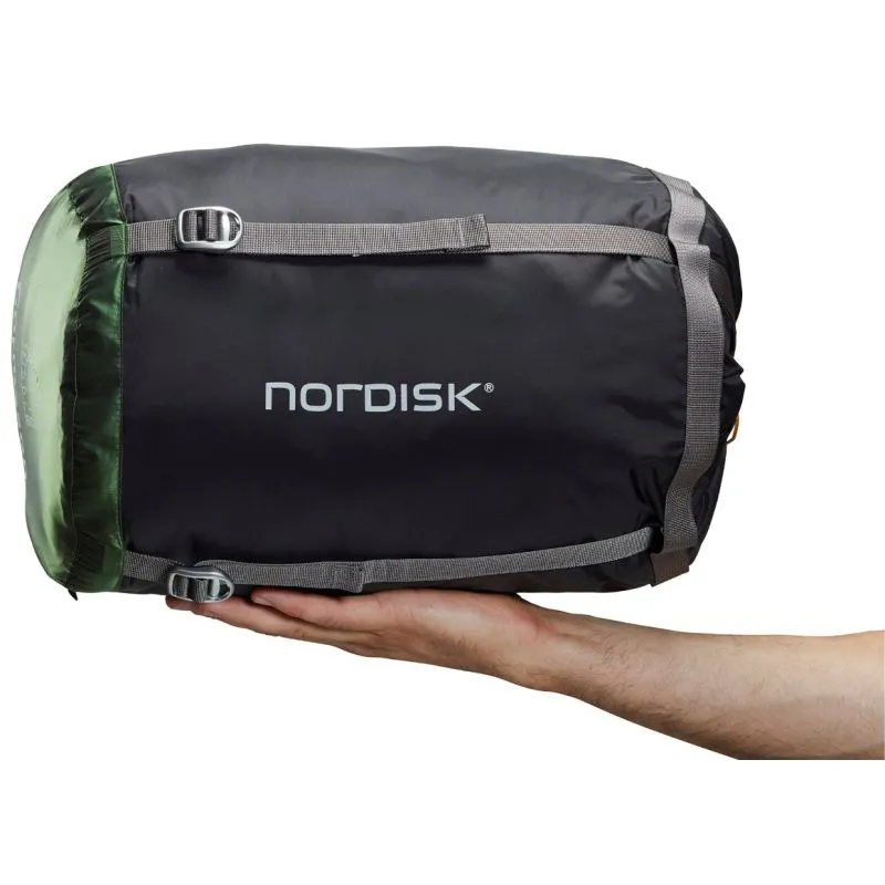 SACO DE DORMIR NORDISK GORMSSON 10° XL MUMMY (VERDE ALCACHOFA)