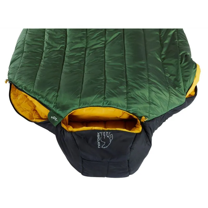 SACO DE DORMIR NORDISK GORMSSON 10° XL MUMMY (VERDE ALCACHOFA)