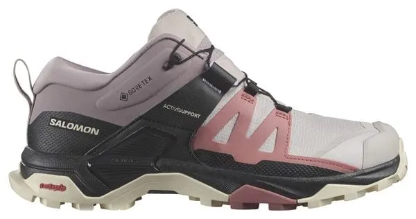 Salomon Salomon X Ultra 4 GTX Zapatillas de montaña para mujer RosaNegro