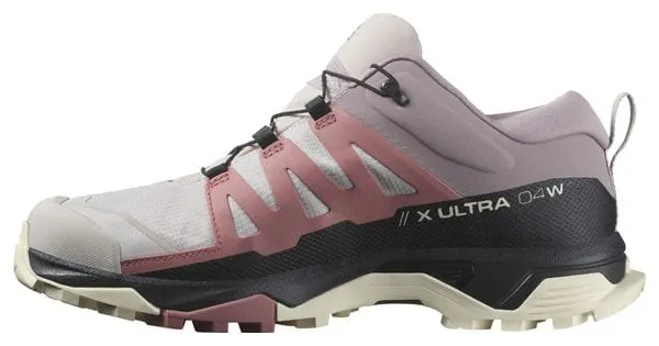 Salomon Salomon X Ultra 4 GTX Zapatillas de montaña para mujer RosaNegro