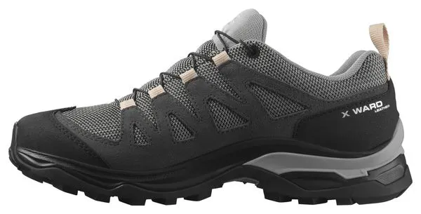Salomon Salomon X Ward Leather GTX Zapatillas de montaña para mujer Gris