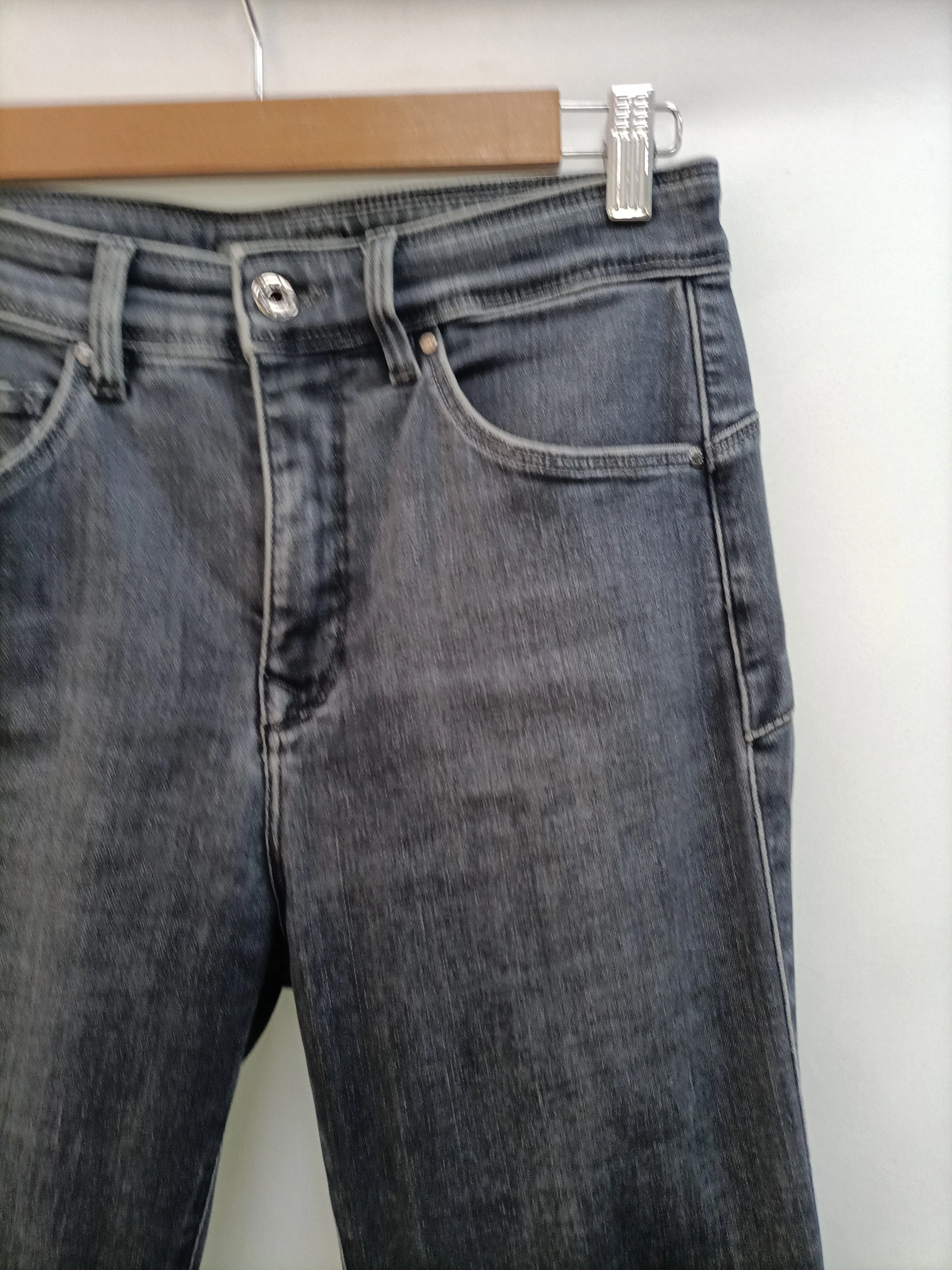 SALSA. Pantalón denim gris T.36