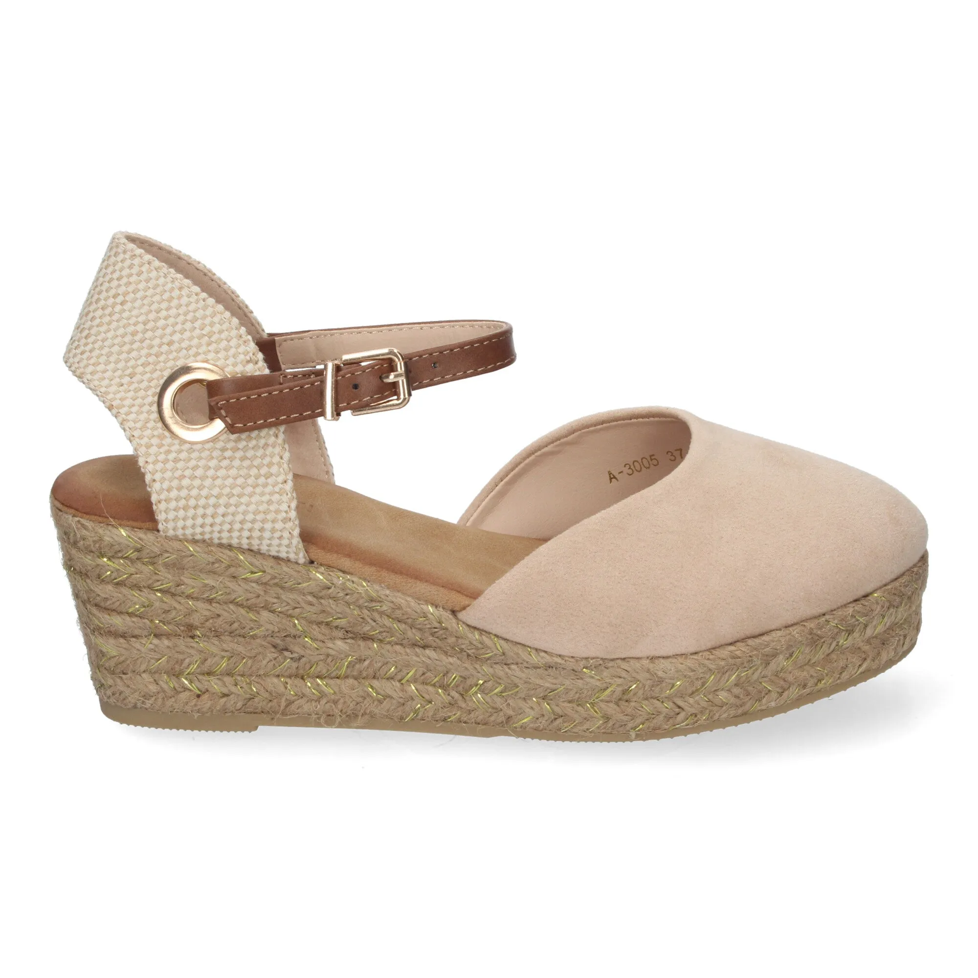 SANDALIA CUñA BETTY  BEIGE