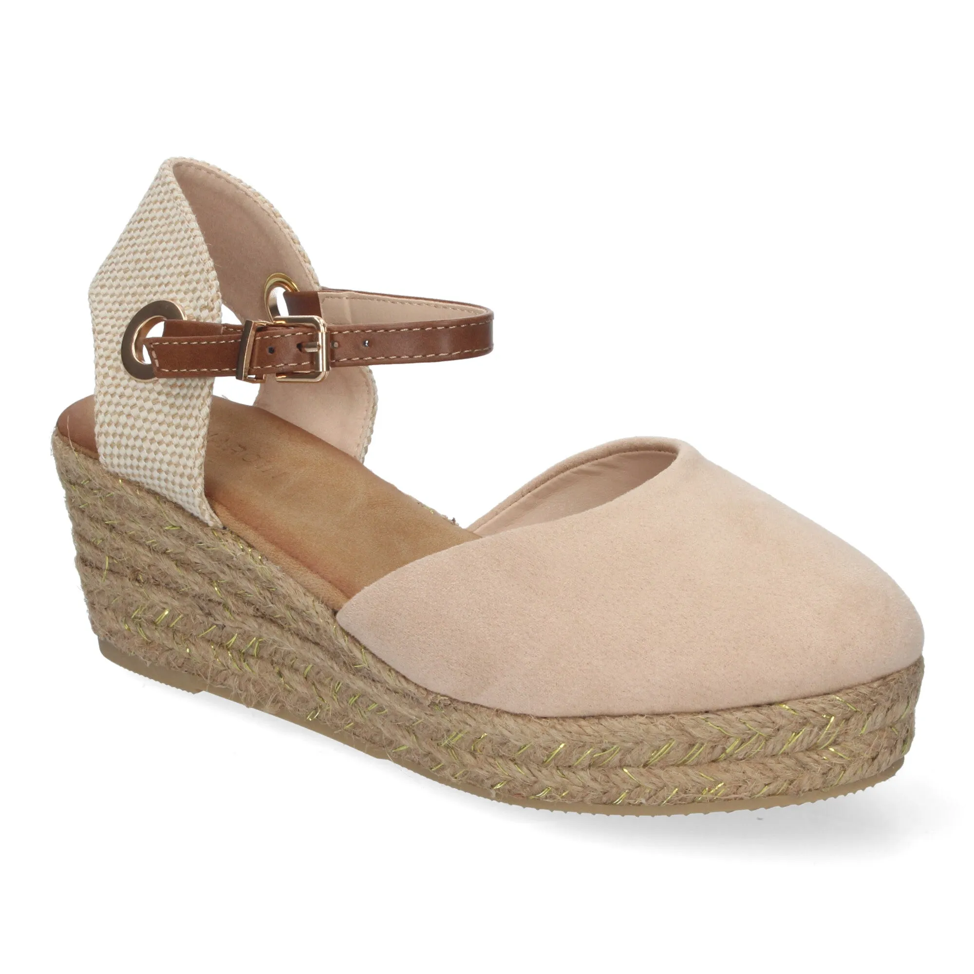 SANDALIA CUñA BETTY  BEIGE