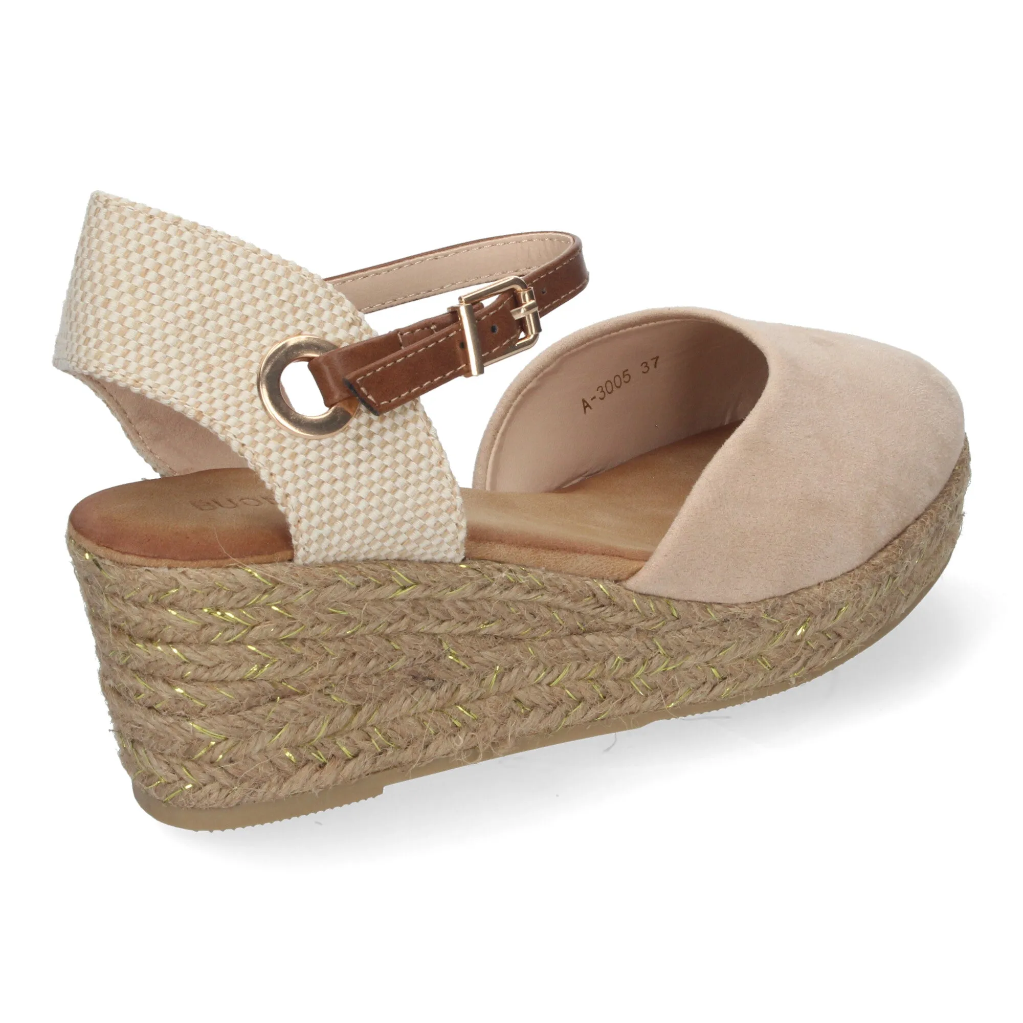 SANDALIA CUñA BETTY  BEIGE