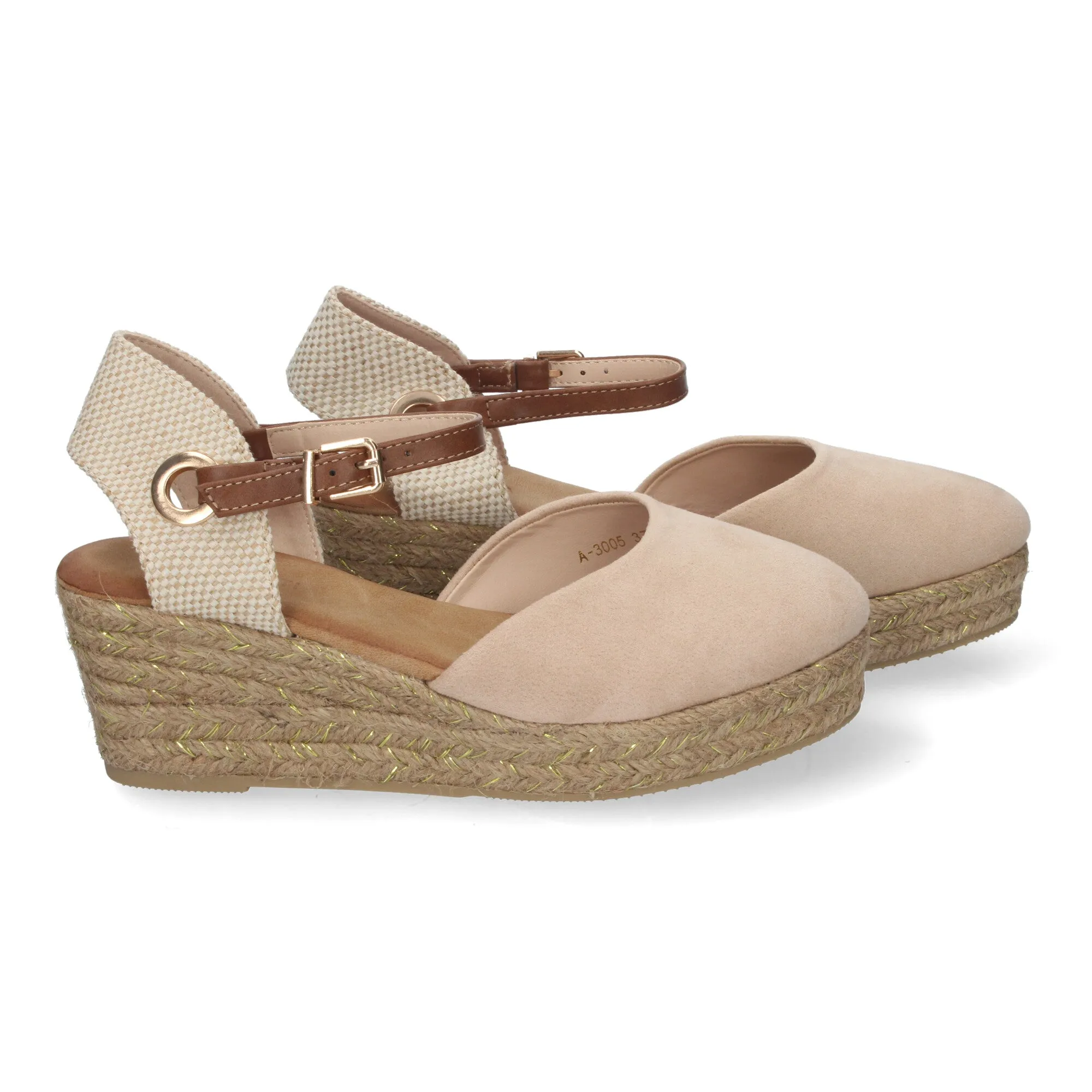 SANDALIA CUñA BETTY  BEIGE
