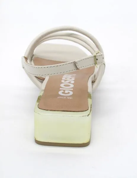 Sandalia Gioseppo 69192 blanco para mujer
