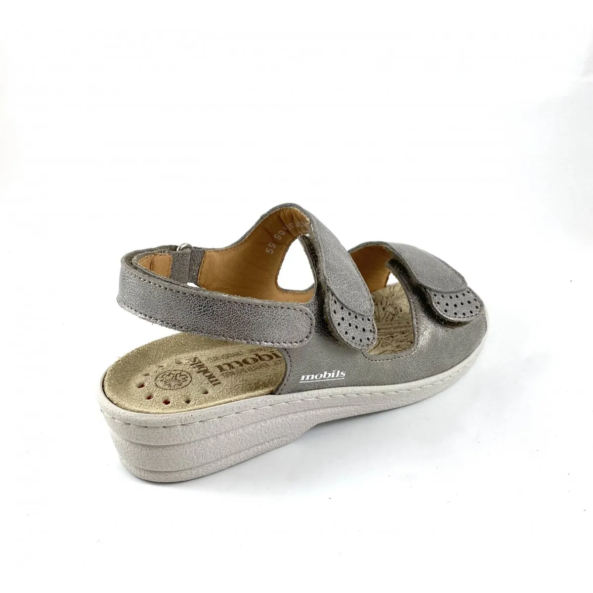 Sandalia Mujer Ancho Especial Mobils By Mephisto, Taupe Roselie