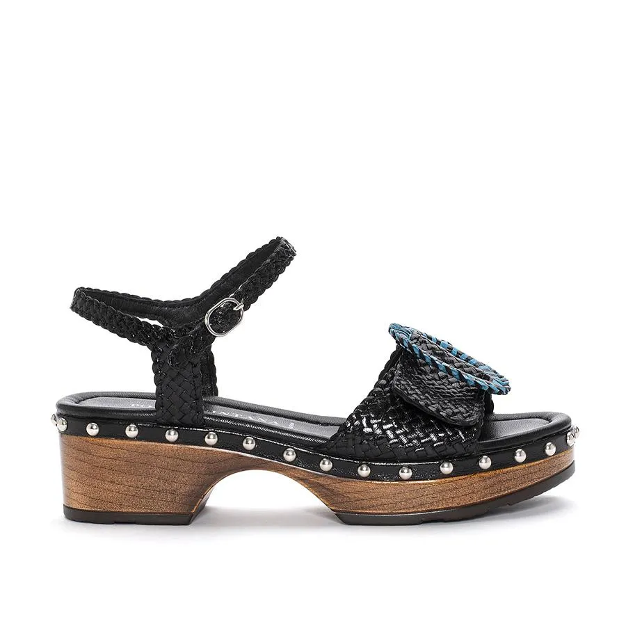 SANDALIA TACON SABINA NEGRO