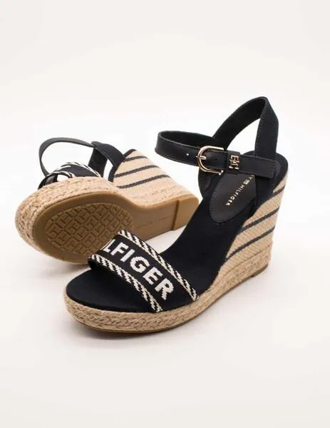 SANDALIA TOMMY HILFIGER FW0FW07088DW6 BLUE DE MUJER