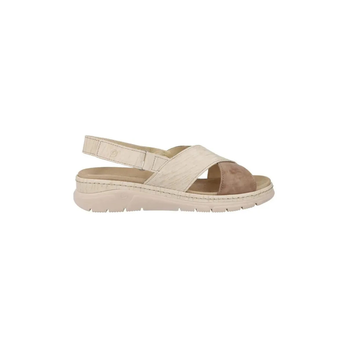 SANDALIAS CON CUñA PARA MUJER  3355  PLANTILLA EXTRAíBLE