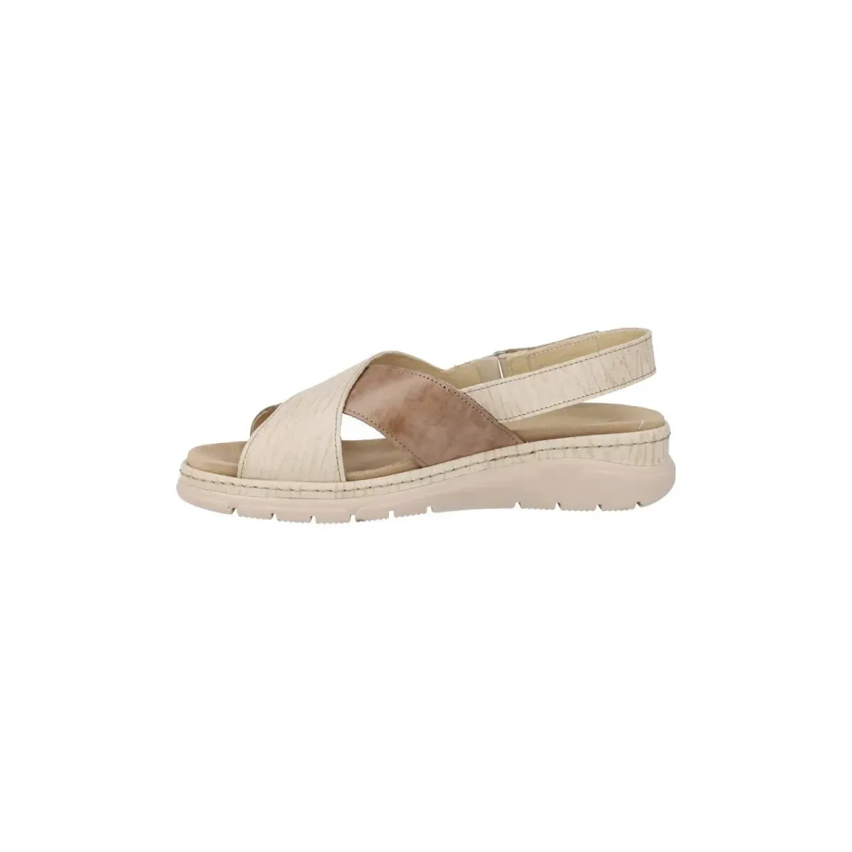 SANDALIAS CON CUñA PARA MUJER  3355  PLANTILLA EXTRAíBLE