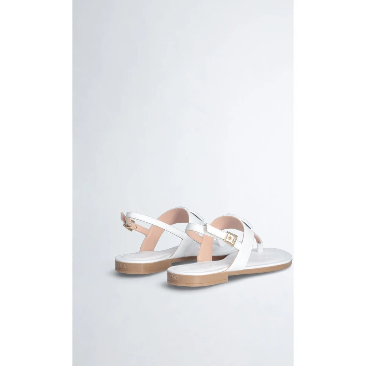 Sandalias de dedo de piel