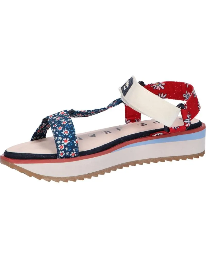 Sandalias de Mujer y Niña PEPE JEANS PGS90182 ALEXA FLOWERS 595NAVY