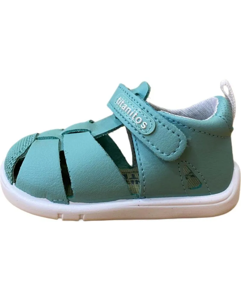 Sandalias de Niño TITANITOS SANDALIAS VERDE AGUA