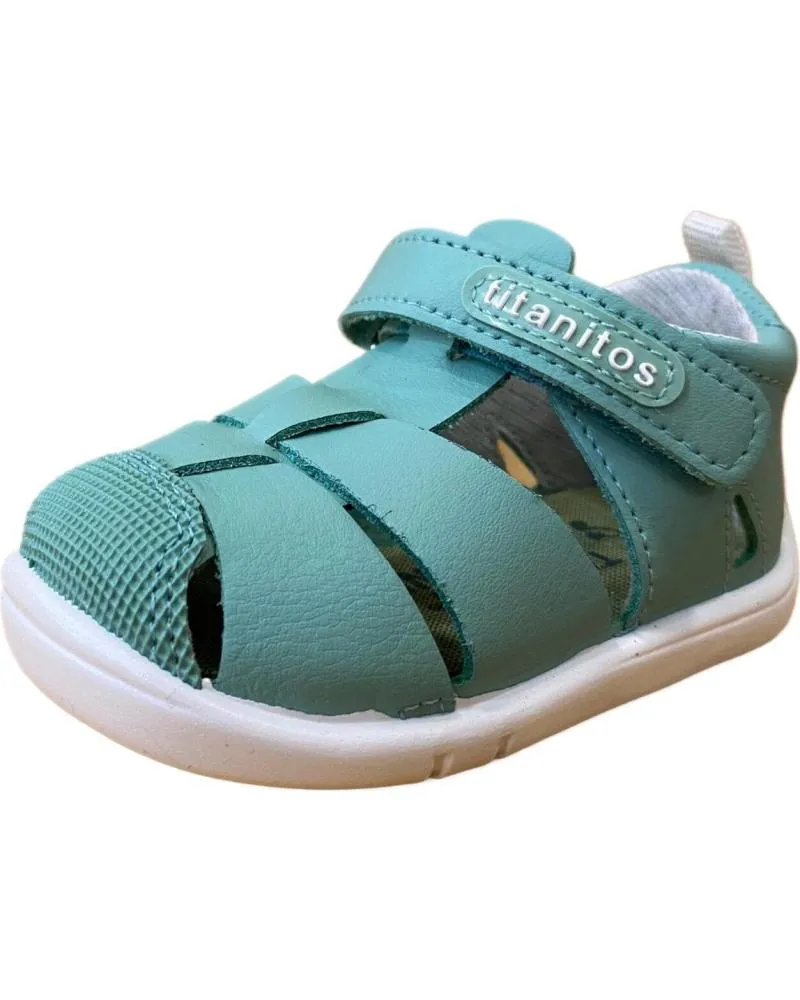Sandalias de Niño TITANITOS SANDALIAS VERDE AGUA